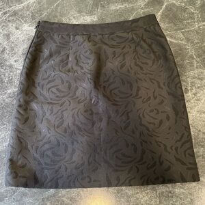 Loft Petites Black Skirt